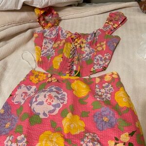 SABO Corset & Long skirt set